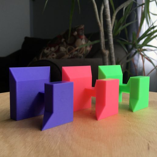 resize-1.jpg Free STL file Puzzle Cube (easy print no support)・3D printer model to download, wildrosebuilds