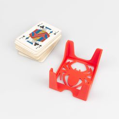 1.jpg STL-Datei Spider Kartenhalter V1・3D-Druckvorlage zum Herunterladen