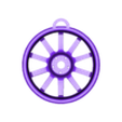 llanta stl.STL porta-chaves de aro