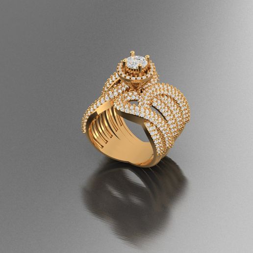 diamond ring 3D model