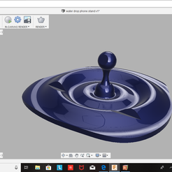 2019-07-12 (1).png Water Droplet Phone Stand