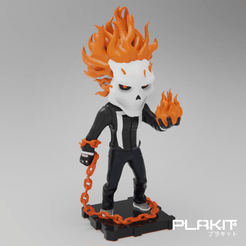 GRSQ (1).png Download free STL file Ghost Rider (Agents of SHIELD Version) • Template to 3D print, purakito