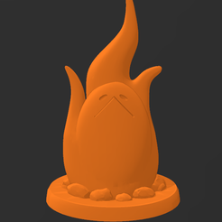Flamey-design.png STL file Cozy Grove - Flamey・3D printer model to download