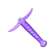 Handle-Fixed.stl STL-Datei Stachelschwert aus Herr der Ringe - FDM Remix kostenlos・Vorlage für 3D-Drucker zum herunterladen