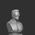 433.jpg Arnold T-800 bust with glasses for 3d print stl .2 options
