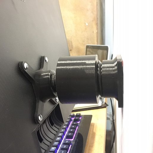 Screen support with ball joint system ! 3D model