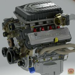 Ford-Boss-335_9.jpg FORD BOSS 335 (Miami V8) - MOTEUR