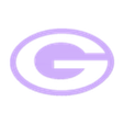 GreenBayPackers-Logo.stl Greenbay Packers Silhouette Logo