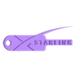 Starlink Keychain.stl Брелок для ключей Starlink Fanmade