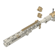 MK23-fronts-v212sa.png 3D file MK23 SOCOM DMR Carbine conversion kit AIRSOFT Tokyo Marui/ASG・Design to download and 3D print