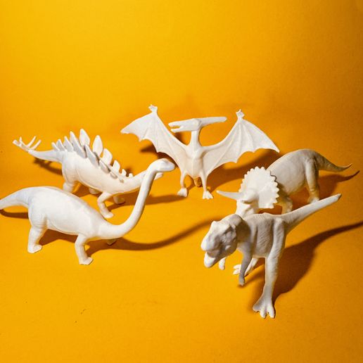 🦖 Dinosaur Collection with 5 dinosaurs: tyrannosaurus