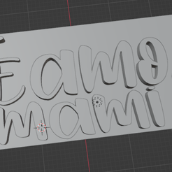 Teamomami.png Download free STL file I love you mommy keychain • 3D printer model, camilacastroct