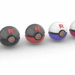 Fichier STL Meowth Ballon Rocket Team Pokemon 🚀・Modèle à