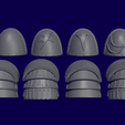 Free STL file Warhawk Shoulderpads・3D printable design to download・Cults