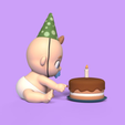 Cod1763-Baby-Cake-1.png Gâteau pour bébé