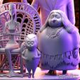 3.jpg Addams Family, Wednesday, Merlina, Lurch, Morticia, Pigsley, Uncle Fester, Gomez Addams 3D Model 3D Print STL
