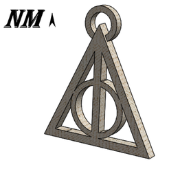 Anotación 2019-11-21 110248.png KEYRING THE RELICS OF DEATH - HARRY POTTER - Harry Potter