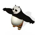tt.jpg PO Kung Fu Panda 3D MODEL PO Kung Fu Panda BEAR PET