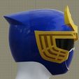 5.jpg Power ranger blue navy Ninja storm helmet