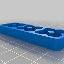 d50f74a006d930e958abec50d8465773.png Free STL file Garage Remote A23 Battery Tray (2x6)・Design to download and 3D print, HowardB