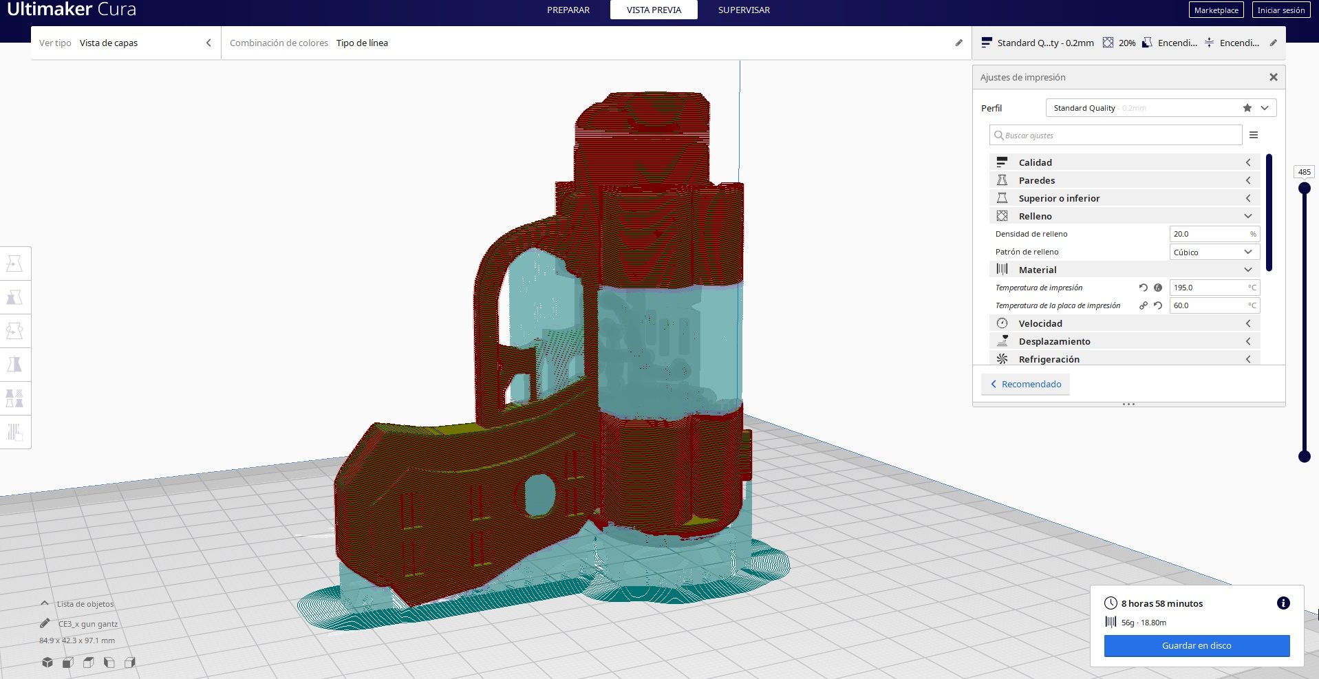 STL file gantz X-Gun・3D printer model to download・Cults