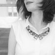 NECKLACE JPG BW.jpg STL file GEOMETRIC NECKLACE・3D printing idea to download
