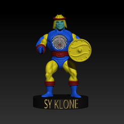 sy-klone-cu.png OBJ file Sy klone・3D printing model to download