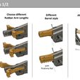 SlingHAMMER - Pistolet arbalète à répétition pour billes d'acier de 6mm 8mm  10mm ou 12mm imprimable en 3D • Fabriqué avec une imprimante 3D Prusa  MK3S+・Cults