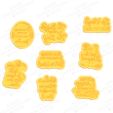 14141.jpg Motivational Quotes lettering cookie cutter set of 8