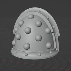 Bubbly-Mark-3.jpg STL-Datei Nuscale Mk3 Bonded Death Legion Compatible Schulterpolster kostenlos・3D-druckbare Vorlage zum herunterladen
