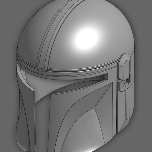 Mandalorian Helmet