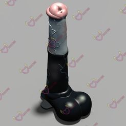HORSE-CUM01.jpg OBJ file HORSE CUM SYRINGE・3D printer model to download