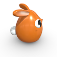 2.png Low Poly Bunny Cartoon - Adorable 3D Printable Model