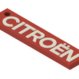 Citroen-V.png Keychain: Citroen V