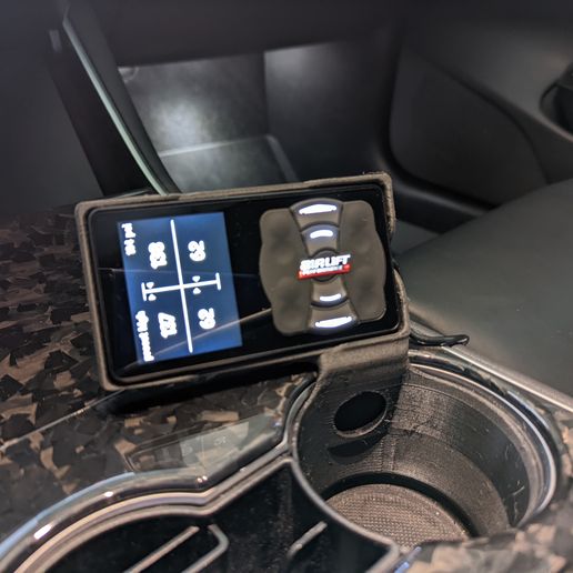 Tesla Model 3/Y cup holder Airlift remote mount