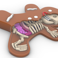 Screenshot_2.png Download STL file gingerbread man bone • Template to 3D print, Anonymous3Dnumerati