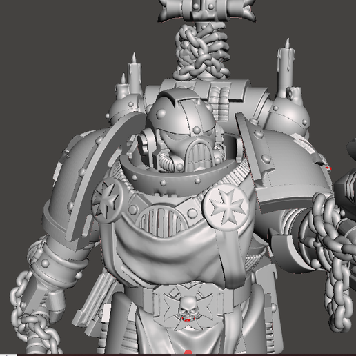 Heroic Chaplain (Grim)