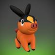 Tepig-3dusky-render-2.png Tepig Pokemon Legends ZA