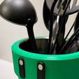 IMG_0329.jpg Warp Pipe Utensil Holder - Super Mario Wonder