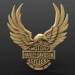 Harley davidson 2.1.jpg STL file Harley davidson・Design to download and 3D print