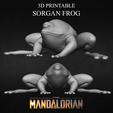 SORGAN-CGTRADER-PIC.png 3D PRINTABLE MYTHOSAUR SKULL AND  SORGAN FROG THE MANDALORIAN