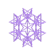 Snowflake Small 055.stl 100 copos de nieve
