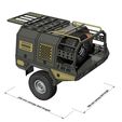 20.jpg OFF ROAD REAR  CANOPY for BRX 01 and RC4wd trail finder 3D PRINT