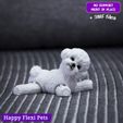 3.jpg Toy Poodle - Bichon Frise the articulated realistic dog toy