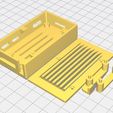 Slicer.JPG Чехол с креплением 4040 для Raspberry Pi Zero