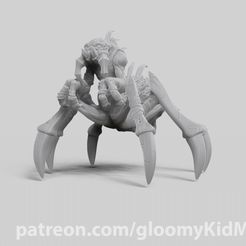 free_preview.jpg Free STL file Crypt Fiend・3D printer design to download