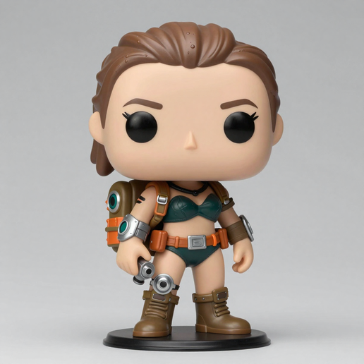 Funko Inspired by Cyberpunk Biker 3D model by Bold_cat