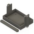 Mavic-2-battery-Mount.jpg Fichier STL DJI Mavic Pro 2 - Chargeur de batterie montable pour utilisation avec les sangles élastiques・Modèle imprimable en 3D à télécharger
