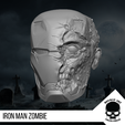 9.png Iron Man Zombie Head for 6 inch action figures