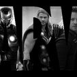 Marvel Avengers Orignal.jpg MARVEL LOGO LITHOPHANE - THE COMPLETE SET